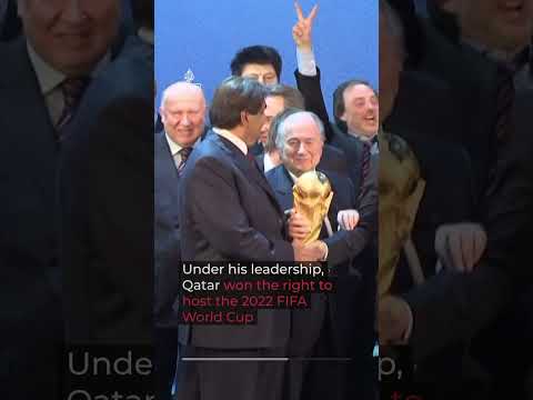 Qatar mourns former father Emir Sheikh Hamad bin Khalifa Al Thani | AJ #shorts