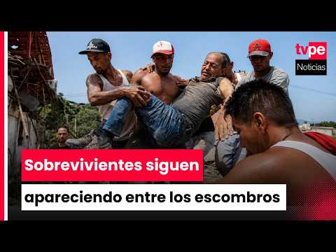 Venezuela: continúan apareciendo sobrevivientes y víctimas entre los escombros