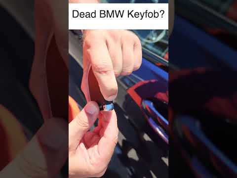 Can I start my BMW with a dead key fob?