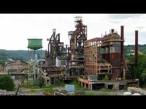 Exploring Abandoned Blast Furnaces - We Climbed to the Top!