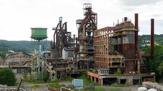 Exploring Abandoned Blast Furnaces - We Climbed to the Top!