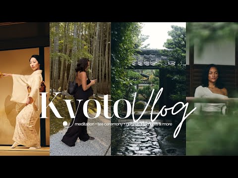 japan travel vlog | kyoto tea ceremony + geisha + vintage shops + temples & more! allyiahsface vlog