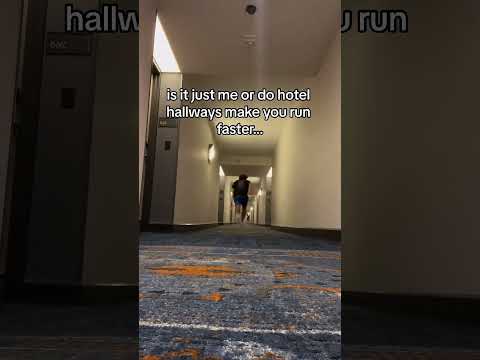 do yall run in hotel hallways??😂 • comment “🏃” if you do this • #funny #relate #hotel #run
