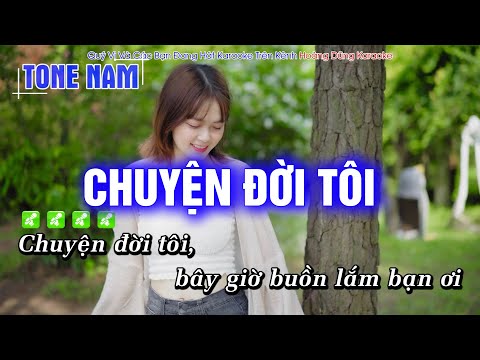 Chuyện Đời Tôi Karaoke Rumba Dễ Hát Nhất – Hoàng Dũng Karaoke