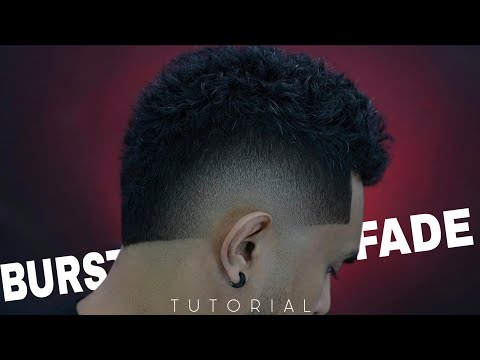 BURST FADE TUTORIAL - Most Populer Mens Haircut 2025