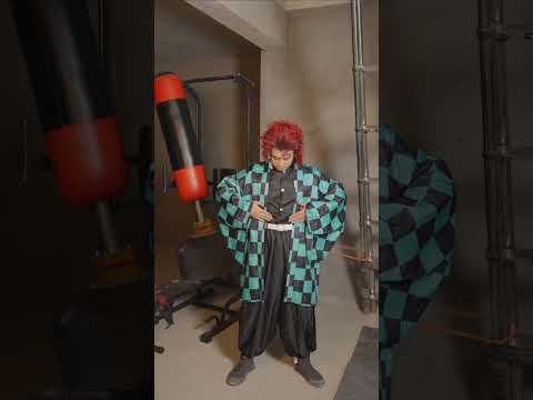 Believe it or not, you can't do this#kungfu #demonslayer  #shorts #tanjiro #challenge #funny