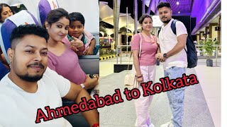 Ahmedabad to Kolkata✈️🥰 #ahmedabad #kolkata #viralvideo