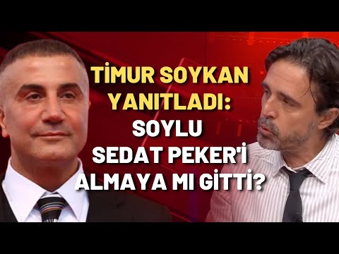 SÜLEYMAN SOYLU BAE'YE SEDAT PEKER'İ ALMAYA MI GİTTİ!