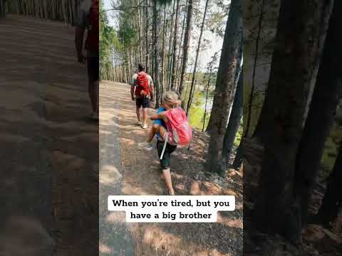 Find someone you can hang on to. #adventure #outdoors #travel #hiking #bigbrother