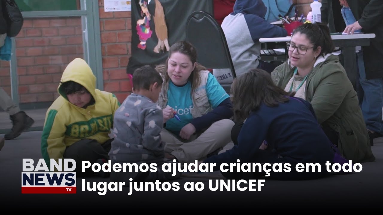 O UNICEF ajuda milhões de crianças no mundo todo | BandNews TV
