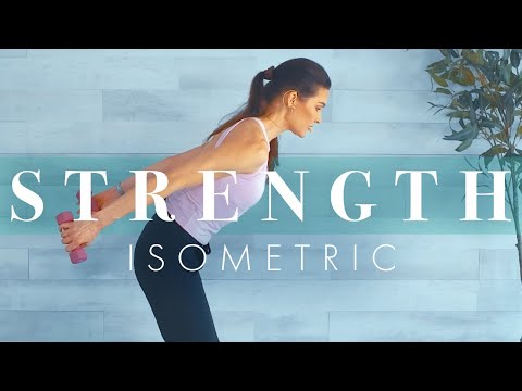 Strength Training for Seniors & Beginners // Full Body Isometric Exercises