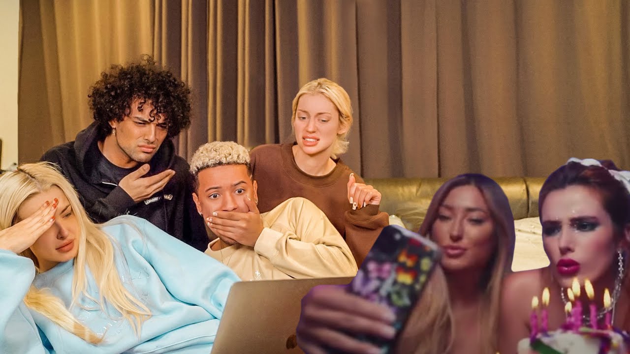 Bella Thorne made a HORRIBLE song about me and we reacted to it.