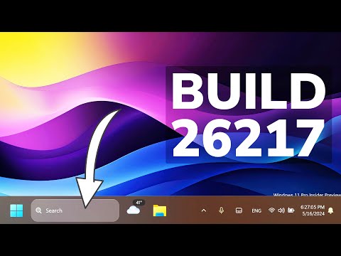 New Windows 11 Build 26217 – New Taskbar Change, AI Components Updates and Fixes (Canary)