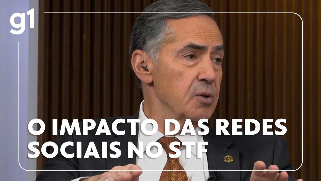 Ministro Barroso fala sobre o impacto das redes sociais no funcionamento do STF