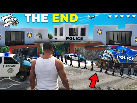 GTA 5 : Franklin's House Is Finally Free From Police Station In Gta 5 ! (GTA 5 mods)