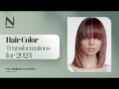 HAIR COLOR TRANSFORMATION IDEAS FOR 2024 | NABILA