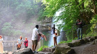 Walking Behind the Waterfall - Giessbach, Switzerland's Best of Nature