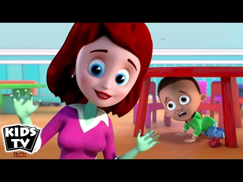 Zombie Teacher, ज़ोंबी शिक्षक, Halloween Song #shorts #babysongs #kidssongs #trending #halloween #3d