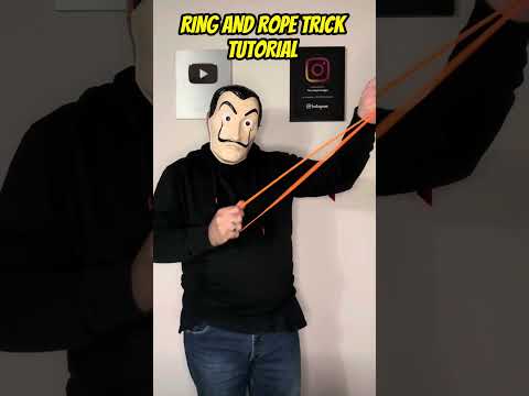 RING AND ROPE TRICK TUTORIAL 🎩🪄