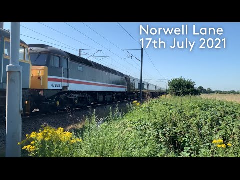 *Intercity Class 47* Norwell Lane Level Crossing (17/07/2021)