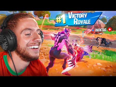 J’me suis TRANSFORMÉ en CRÉATURE sur Fortnite ! 😳(avec Inoxtag)