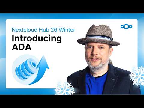 Nextcloud Hub 26 Winter performance update. π Speed and innovation with the new ADA engine