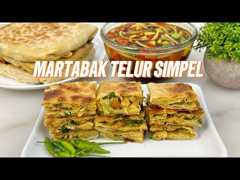 Membuat Martabak telor Dengan bahan seadanya !