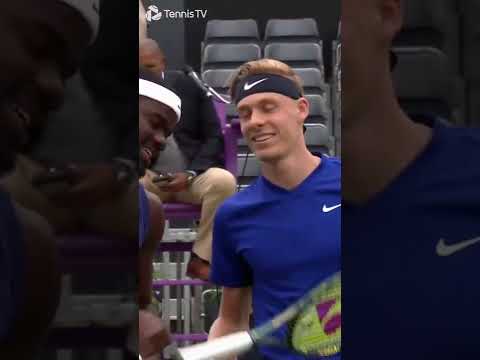 Sweet Moment Between Shapovalov and Tiafoe At Queen's Tennis 🤝