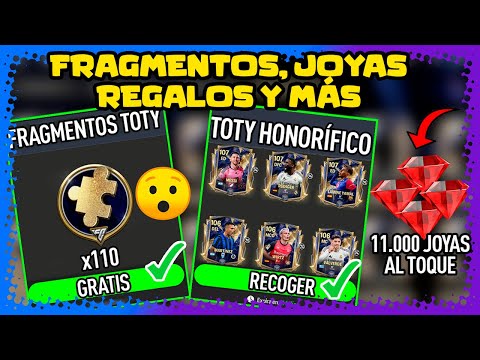 Gratis TOTY Honorífico seguro, 110 fragmentos gratis, 11.000 joyas muy rápido, Maradona FREE y más