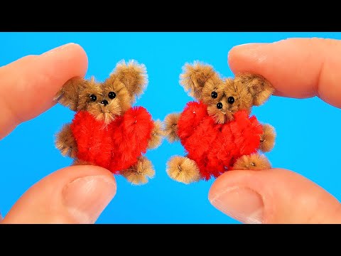 How to make a Pipe Cleaner Teddy Bear