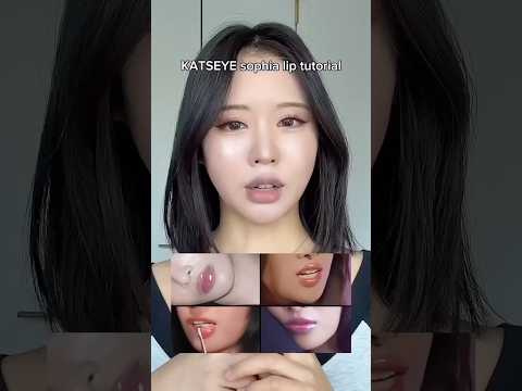 KATSEYE sophia lip tutorial