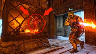 HE REALLY THOUGHT THIS FIREPLACE GLITCH SPOT WAS GOING TO WORK?!?!