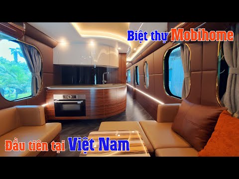 Xuất xưởng biệt thự Mobihome trên xe Mec 47 đầu tiên tại Việt Nam!