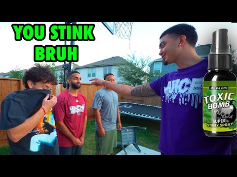 Smelling Like SH*T During Basketball Workout Prank (GONE WRONG)