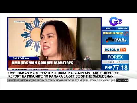Ombudsman, tuloy ang imbestigasyon sa reklamong inihain laban kay Vice Pres. Sara Duterte