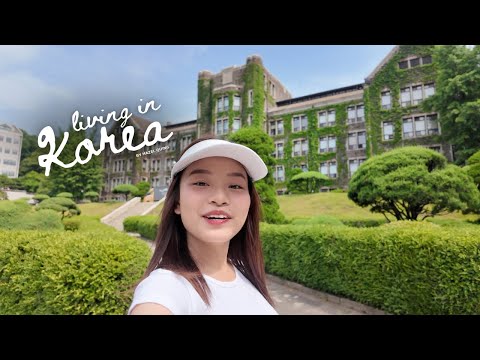Living in Korea | applying in universities (Yonsei & Sogang), visa plans, going to the market
