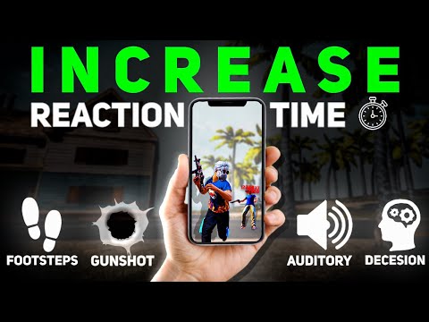 How To Increase REACTION TIME In Free Fire 2024 ! (KEEP IT SECRET) 🤫