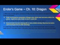 Ender's Internal Conflicts and Vows