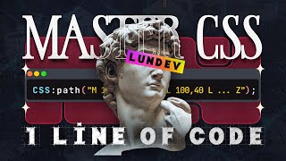 One Line Of Code Clip-Path By Master CSS