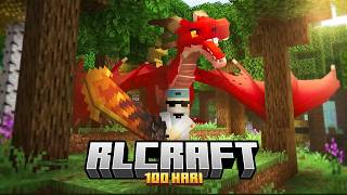 100 Hari Minecraft Tapi RLCRAFTT Bedrock Edition !!!