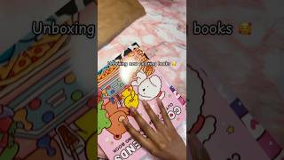 Unboxing new coloring books 🥰 #asmr #coloringbook