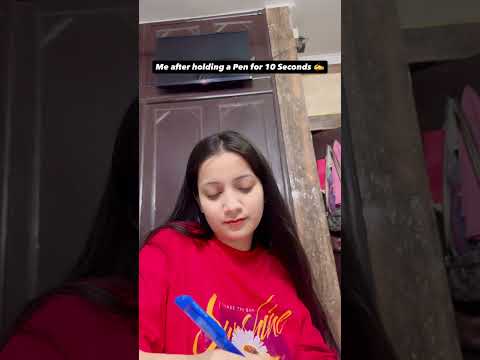 Alot of you can relate to this right?🥹#explorepage #ytshorts #funny #youtubeindia #pen #viralshort