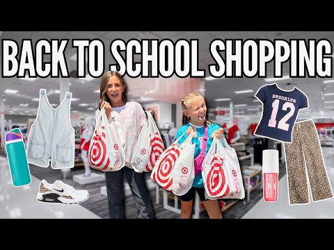 The ULTIMATE Back to School SHOPPING SPREE 2025! | Back to School Haul- Clothes, Shoes AND Supplies!