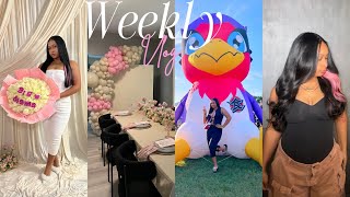 WEEKLY VLOG | GRWM for Mother’s Day + Pups & Pilates + New Hair + Asian Food Fest +Lots of Going Out