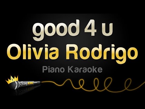 Olivia Rodrigo – good 4 u (Piano Karaoke)