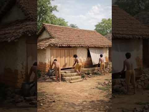 From Broken Walls to a Beautiful Home โ A Village House Reborn