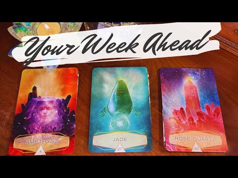 ✨ Your Week Ahead Pick a Card! What’s Coming? | Amethyst • Jade • Rose Quartz