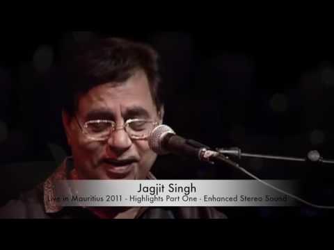 Jagjit Singh Live - Highlights Of Mauritius - Full HD stereo sound - Part One