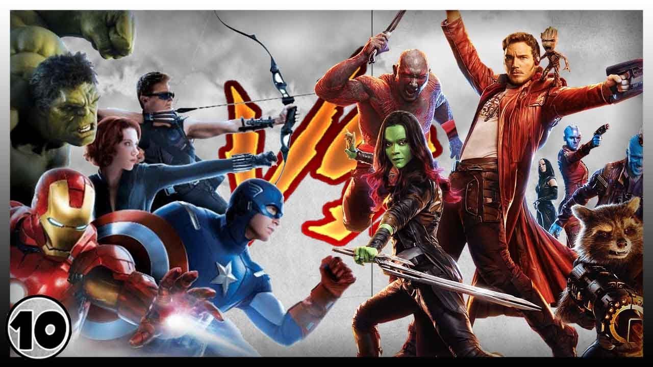 Avengers VS Guardians of the Galaxy