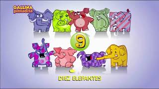 Elefante - Gallina Pintadita 3 - Al Revés